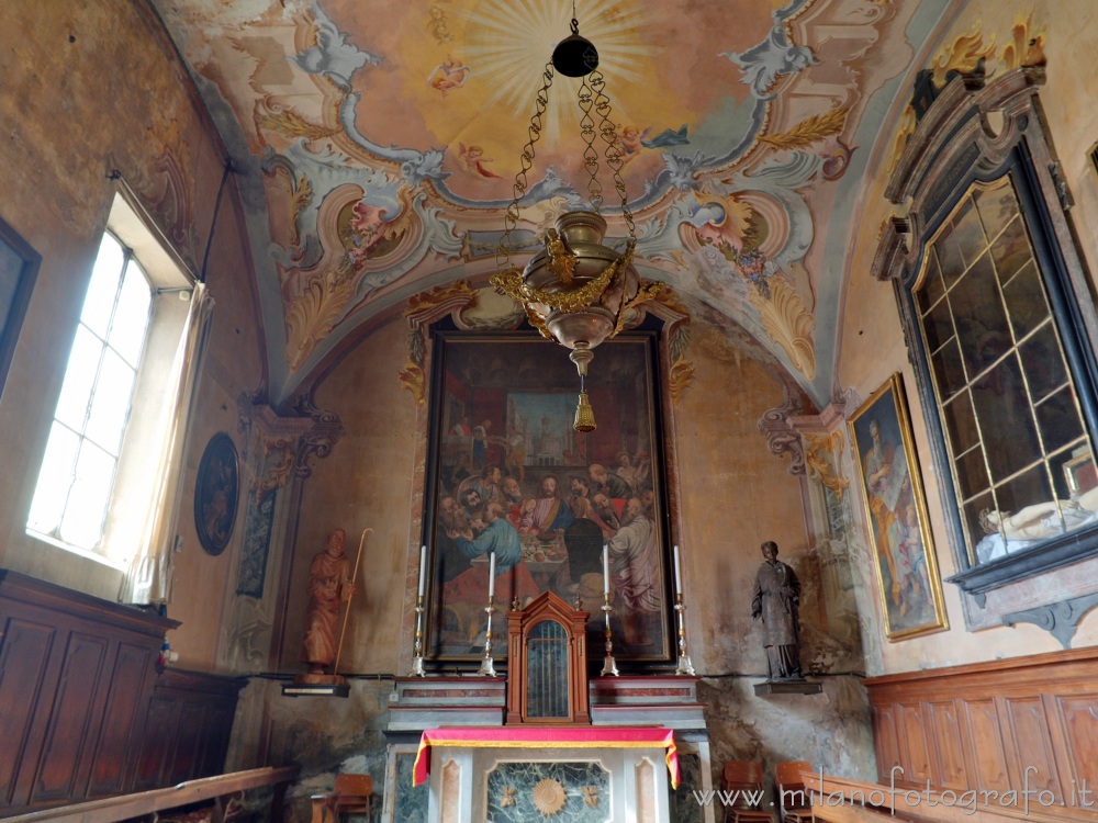 Orta San Giulio (Novara) - Cappella del Santissimo Sacramento nella Chiesa di Santa Maria Assunta